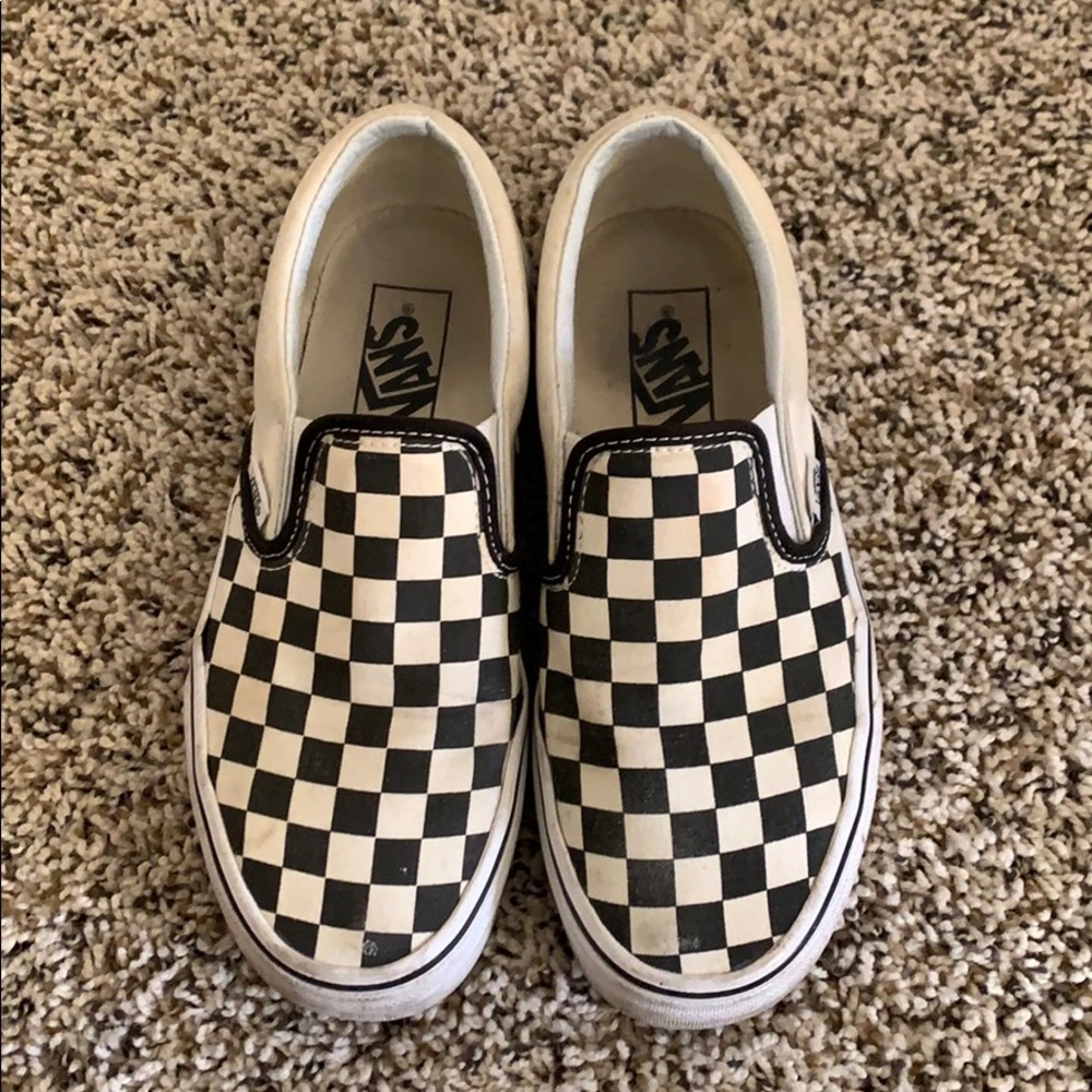 Checkered vans